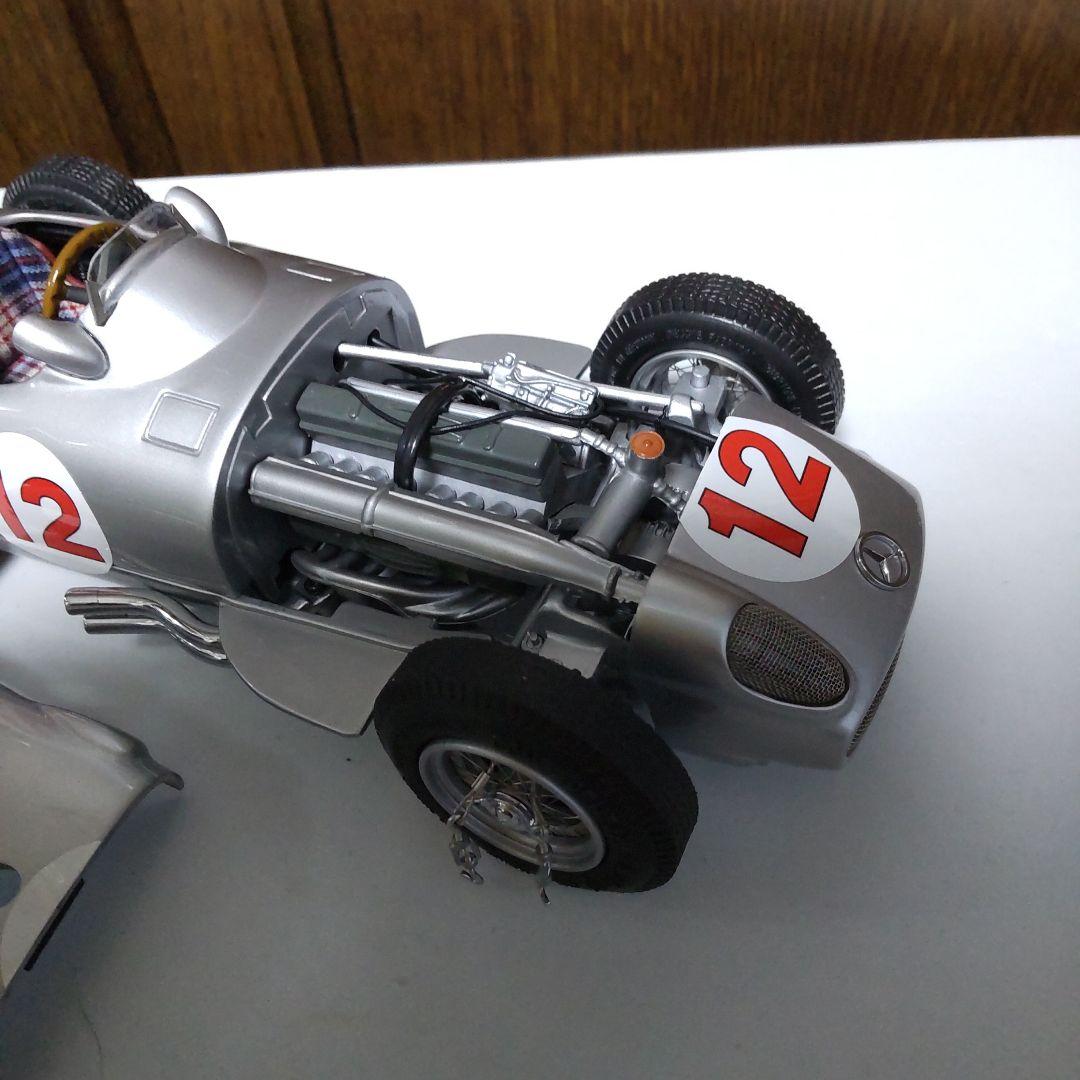 メルセデス・ベンツ W196 シルバーアロー モノポスト 1/18 シーエムシー
