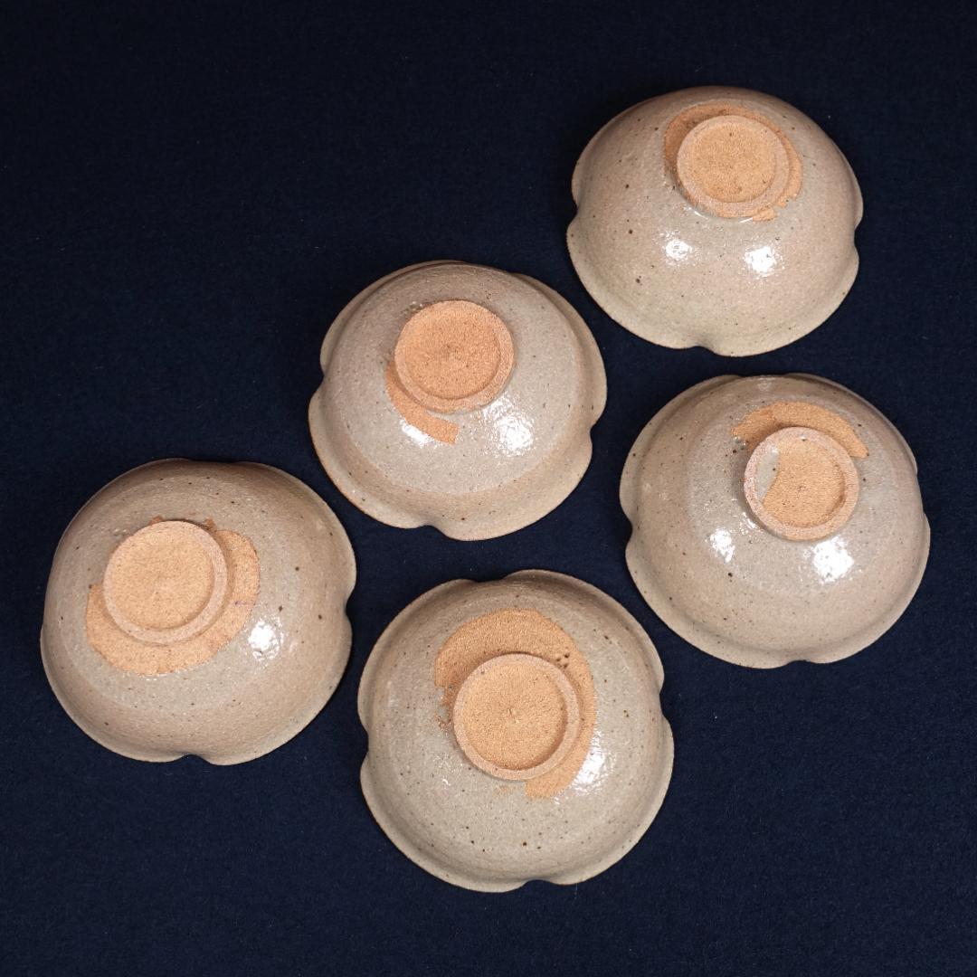 13代 中里太郎右衛門窯 絵唐津 銘々皿 小皿 5客 共箱