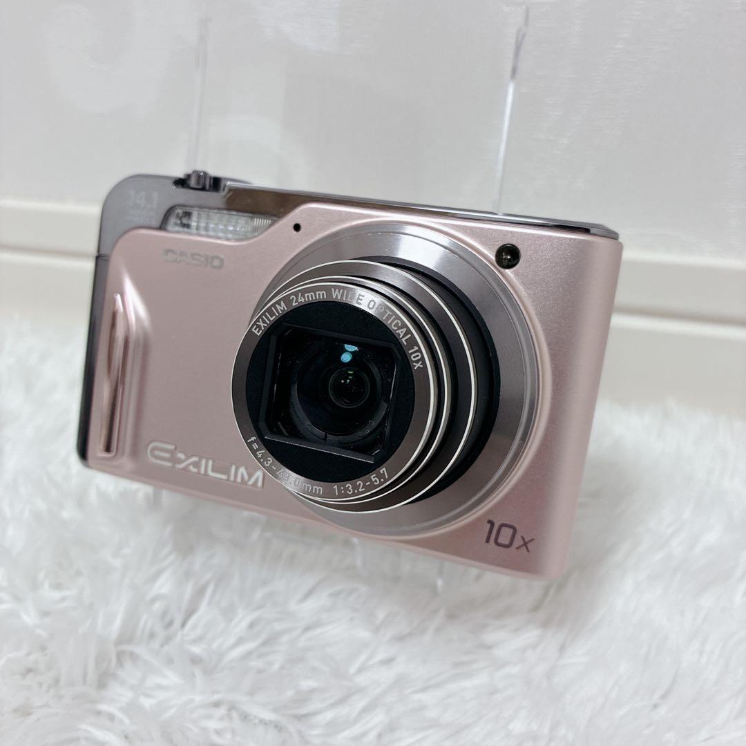 【美品】CASIOカシオ EXILIM Hi-ZOOM EX-H15 ピンク