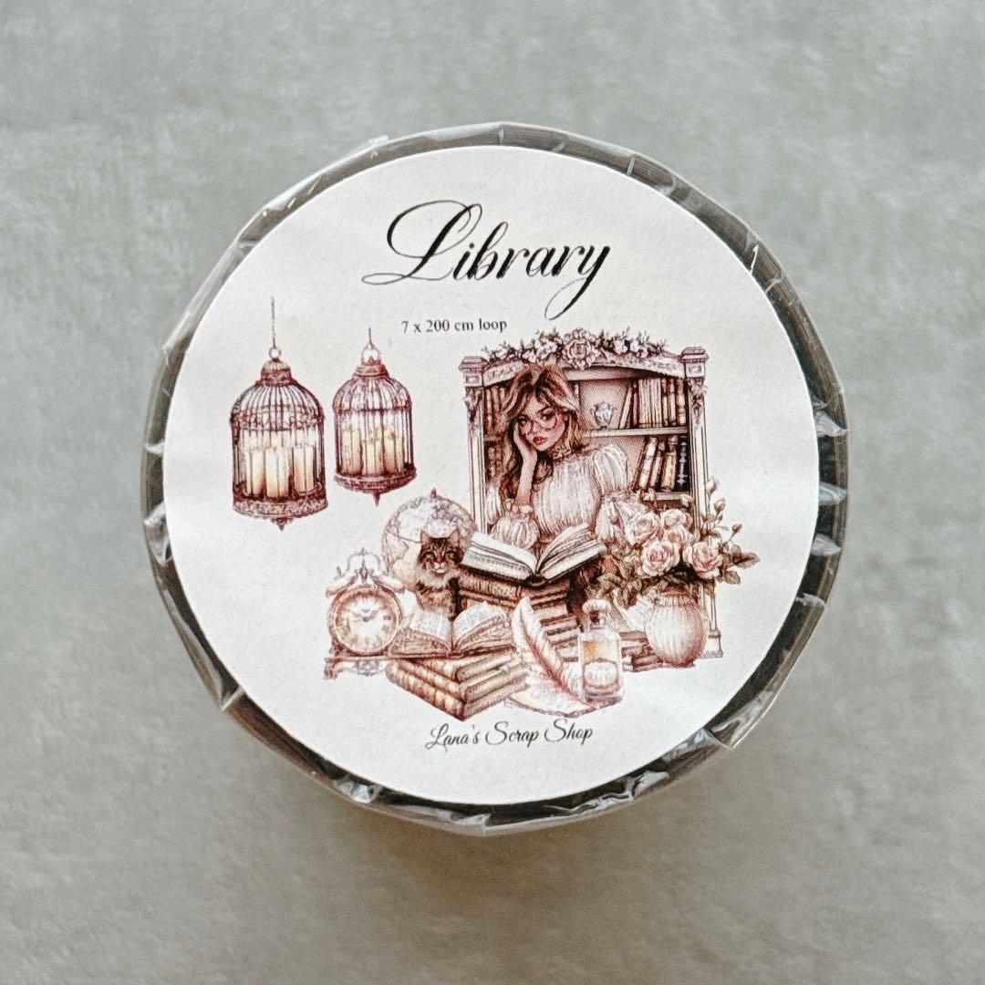 Lana's Scrap Shop 海外マスキングテープ　マステ 【2394】