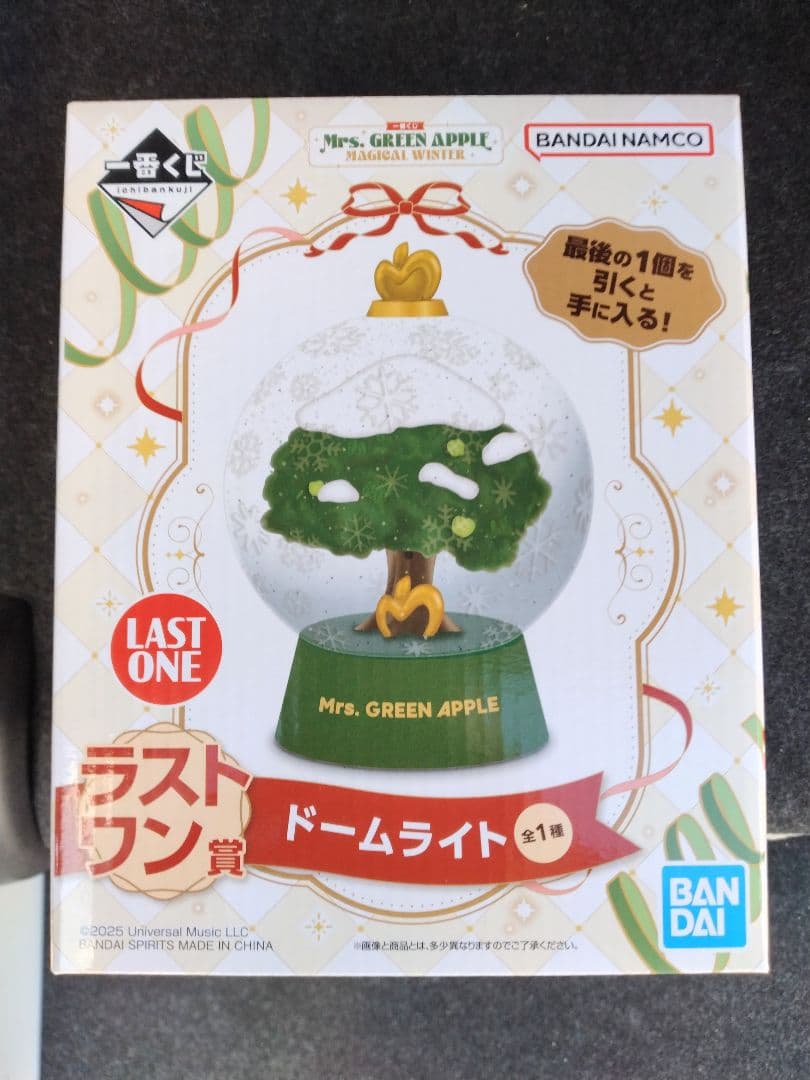 一番くじ Mrs. GREEN APPLE ラストワン賞 ドームライト ミセス