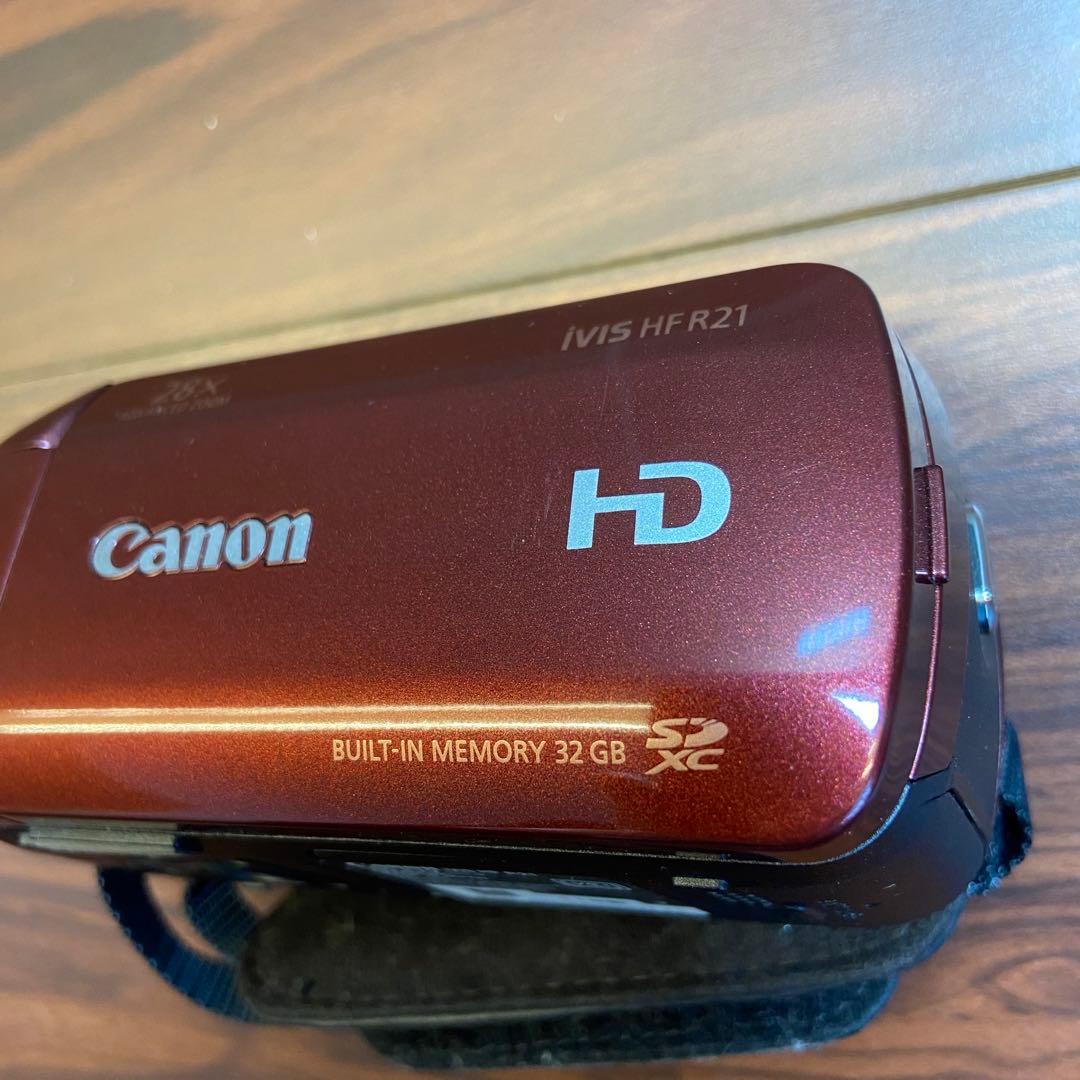 Canon デジタルビデオカメラ iVIS HF R21 2787