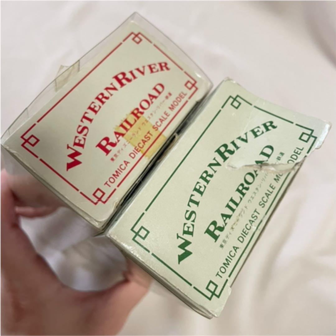 【12月までの販売】 トミカ　東京ディズニーランド ウエスタン・リバー鉄道