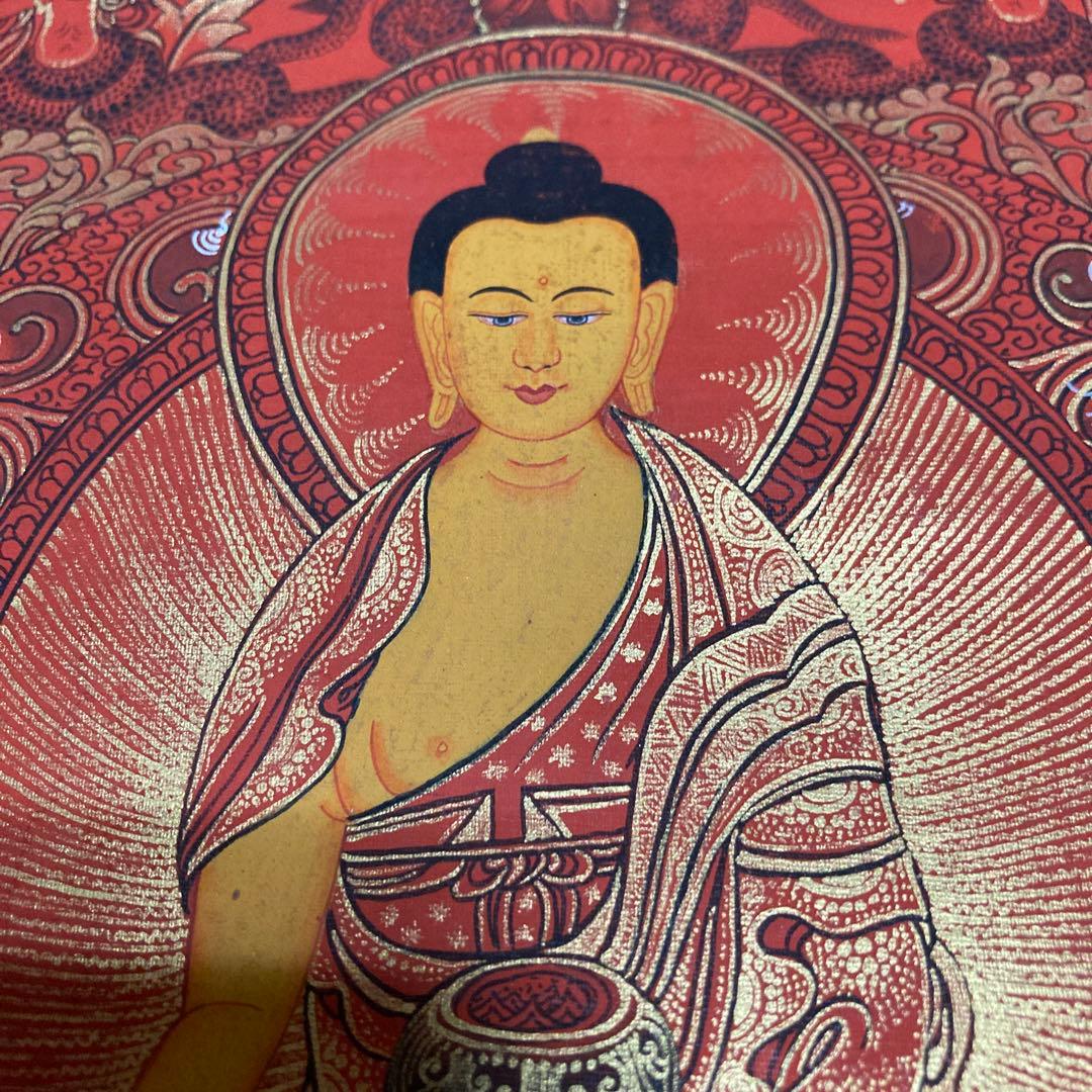 仏陀　タンカペイント