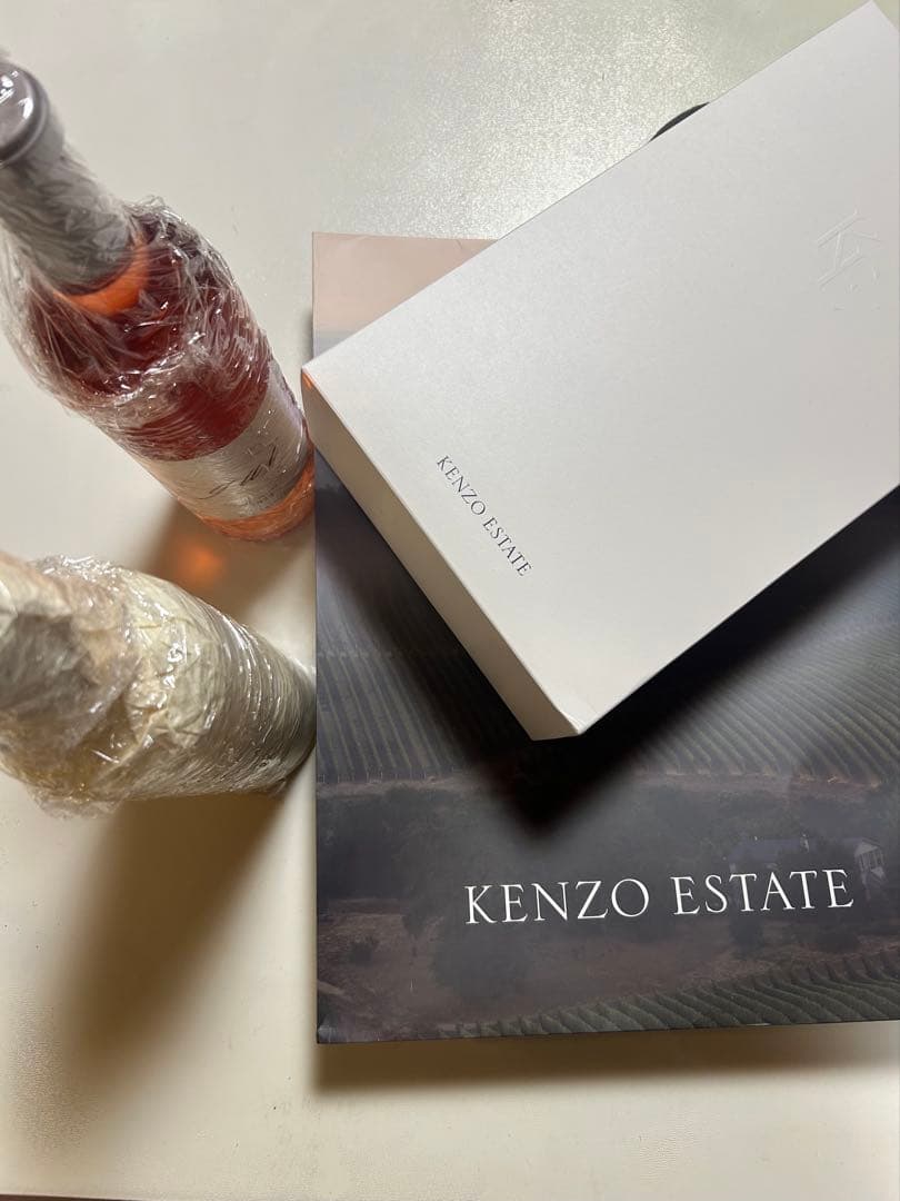 ケンゾー エステート　あさつゆ　結 yui ロゼワイン　2本セット　意匠箱　新品