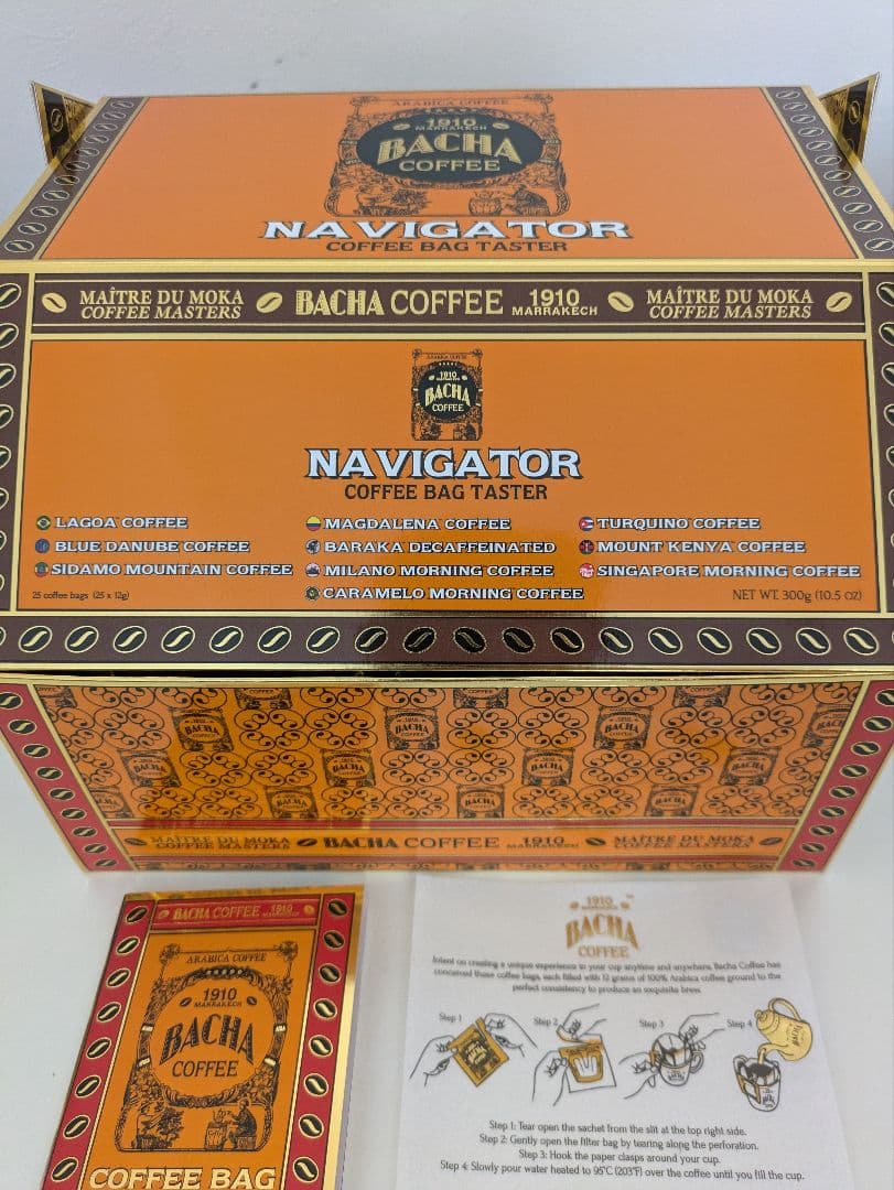 Bacha Coffee Navigator 大容量 25袋