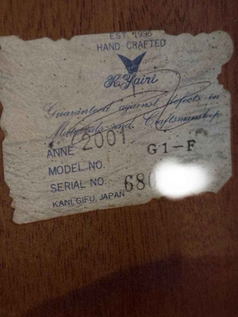 程度上々❗️K.Yairi（Alvarez）G1-F アコギ　製造終了品　調整済‼️