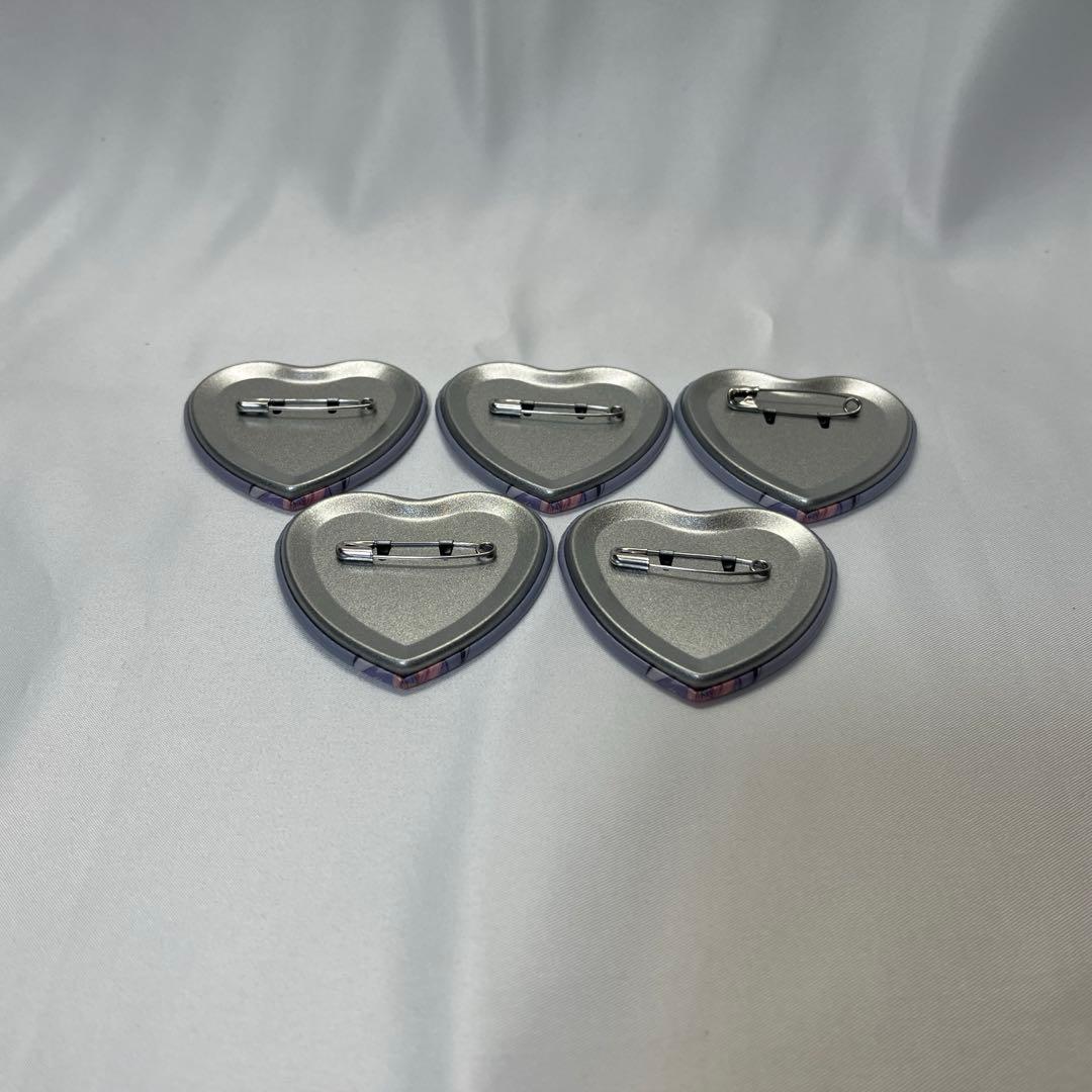 葛葉 ハート型缶バッジ 10点 Prism Heart June Bride