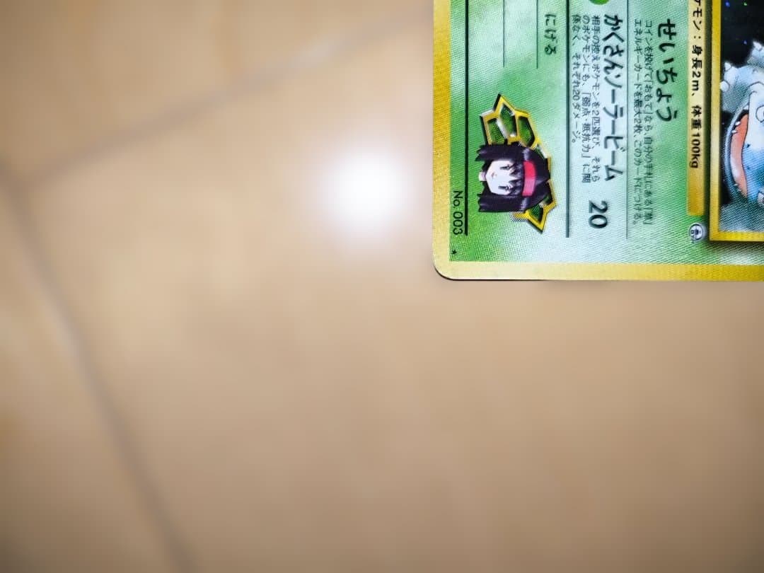 【旧裏面/限界値下げ】No.003[★]エリカのフシギバナ　2枚セット