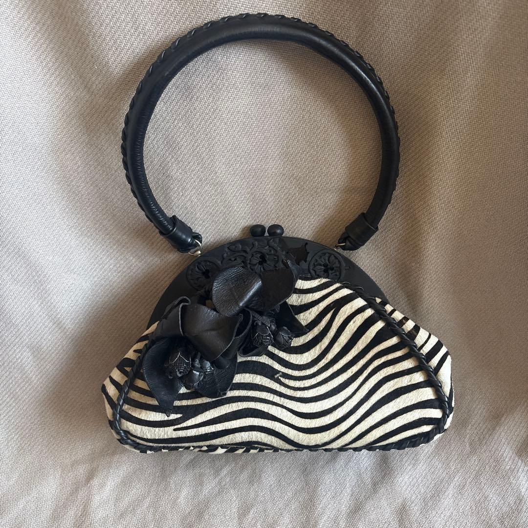 Noel アンソニールチアーノ ハラコ ハンドバッグ