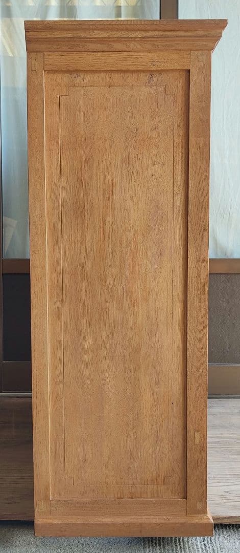 【状態良】書棚 本棚 食器棚 レトロ アンティーク 陳列棚 店舗 什器 骨董