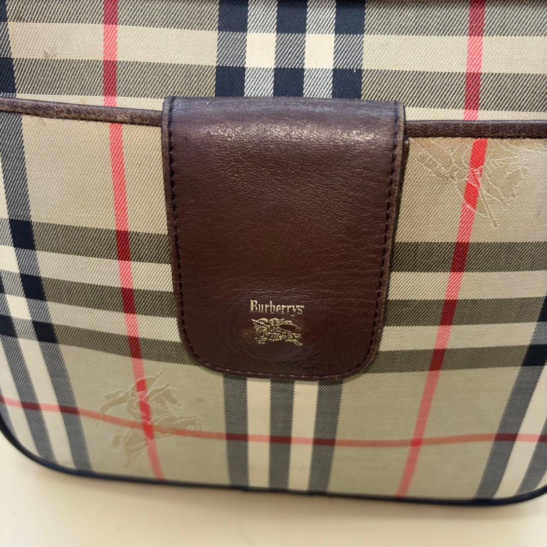 Burberrys バーバリーズ ノバチェック シャドーホース ショルダーバッグ