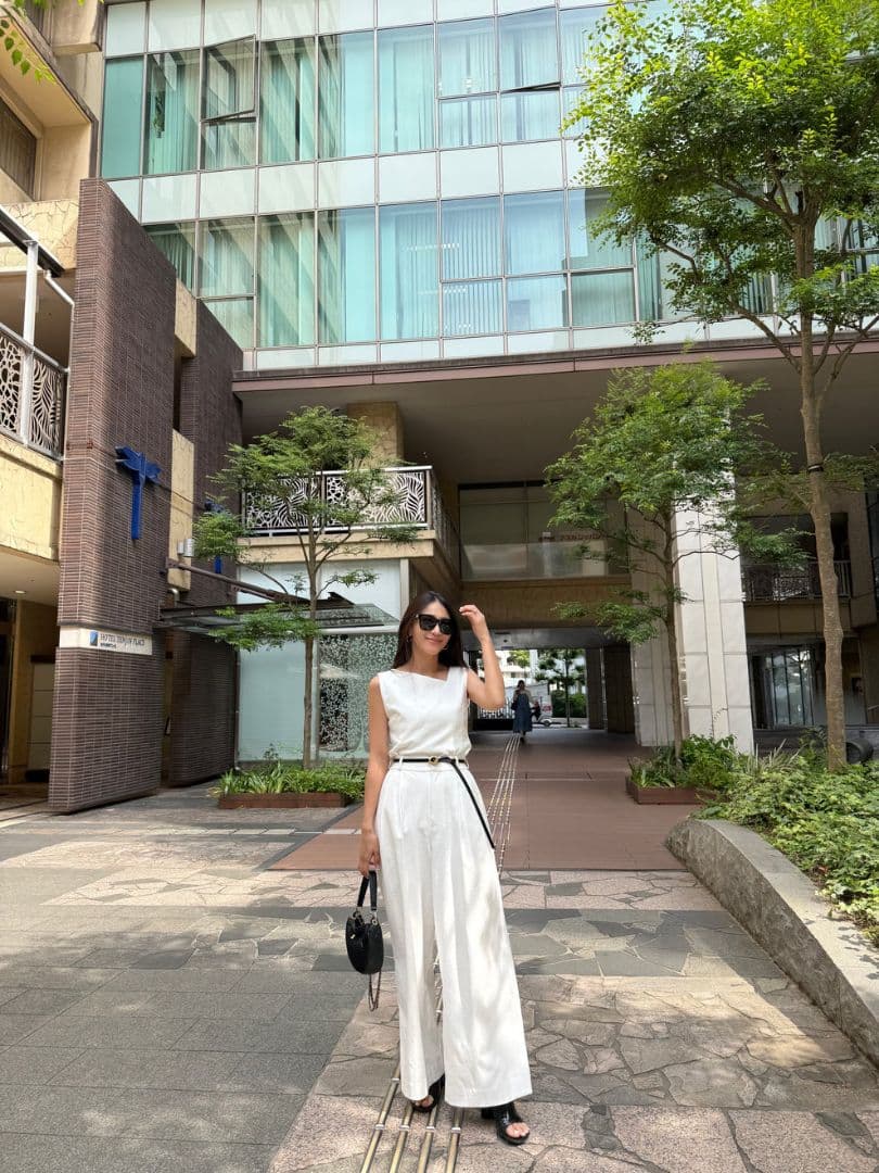 トップス CARLA Lady linen like tops