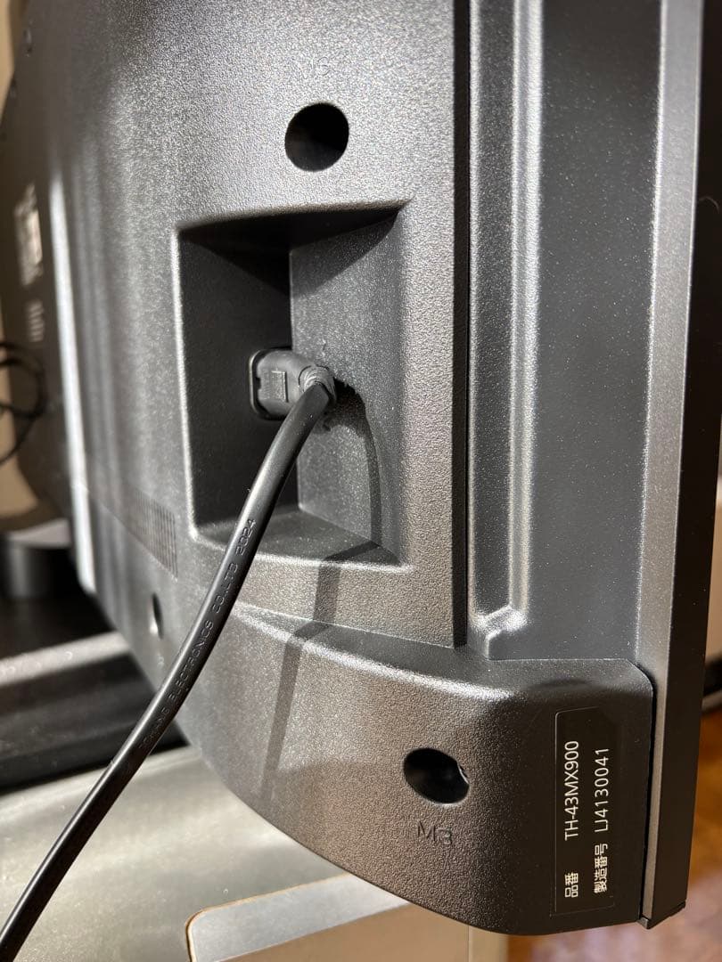 女性オーナーPanasonic 43型液晶テレビ 4K TH-43MX900