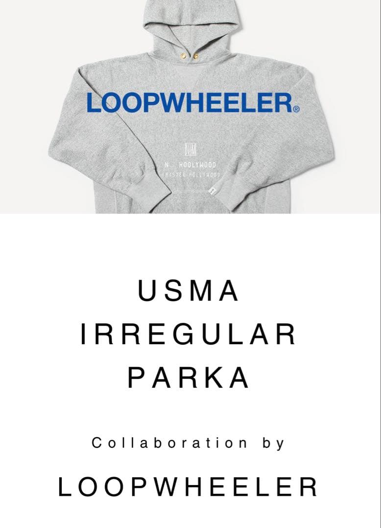 N. HOOLYWOOD LOOPWHEELER USMA PARKA 未使用品