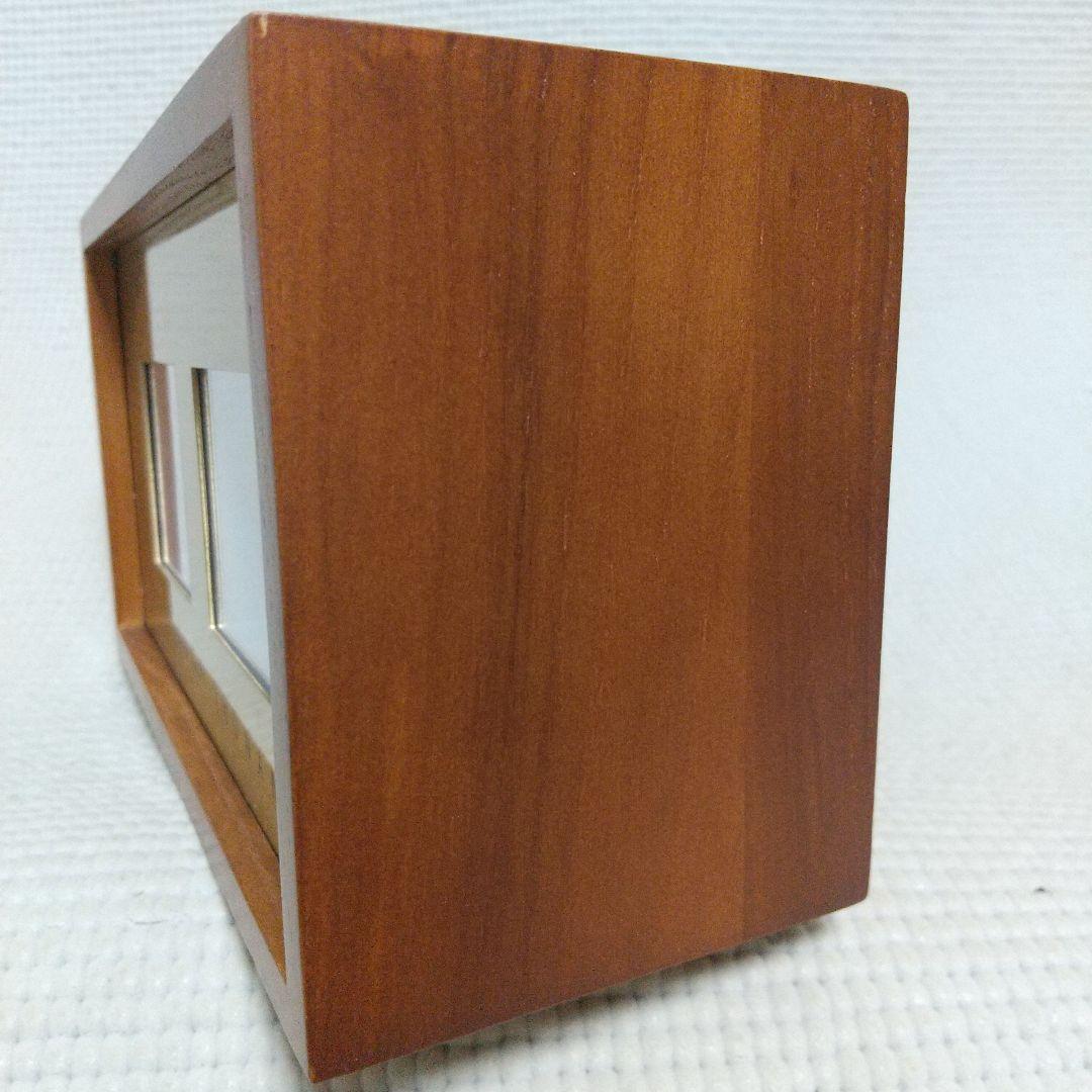 高級パタパタ時計 HERMOSA ピボットクロック 木製フレーム