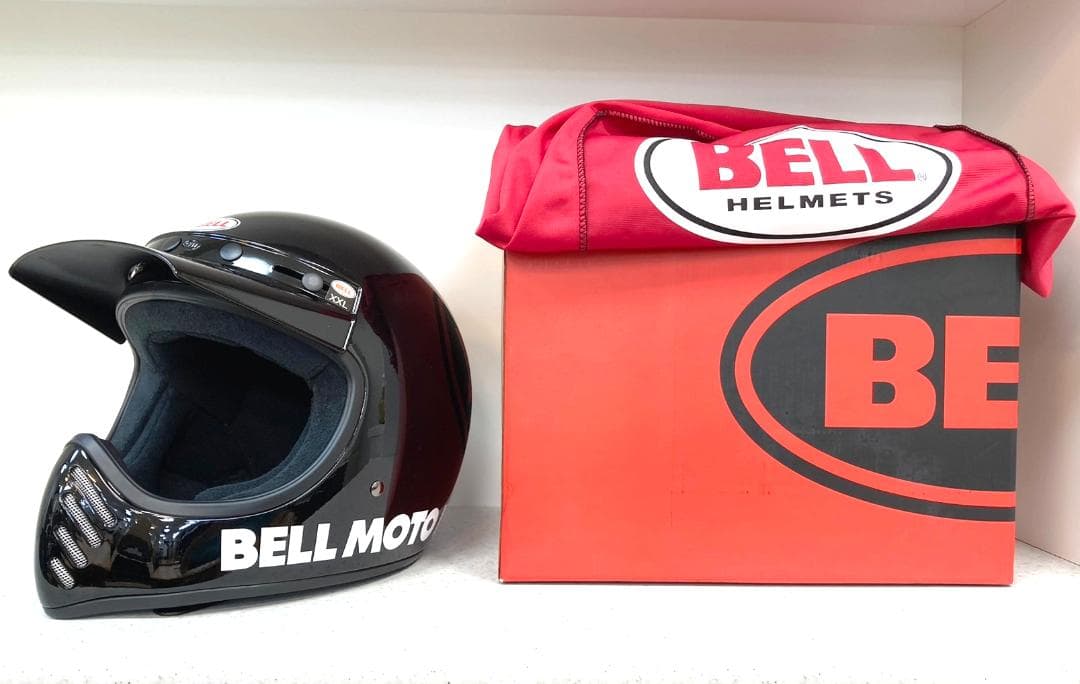 未使用 BELL ヘルメット MOTO-3 BLACK CLASSIC XXL