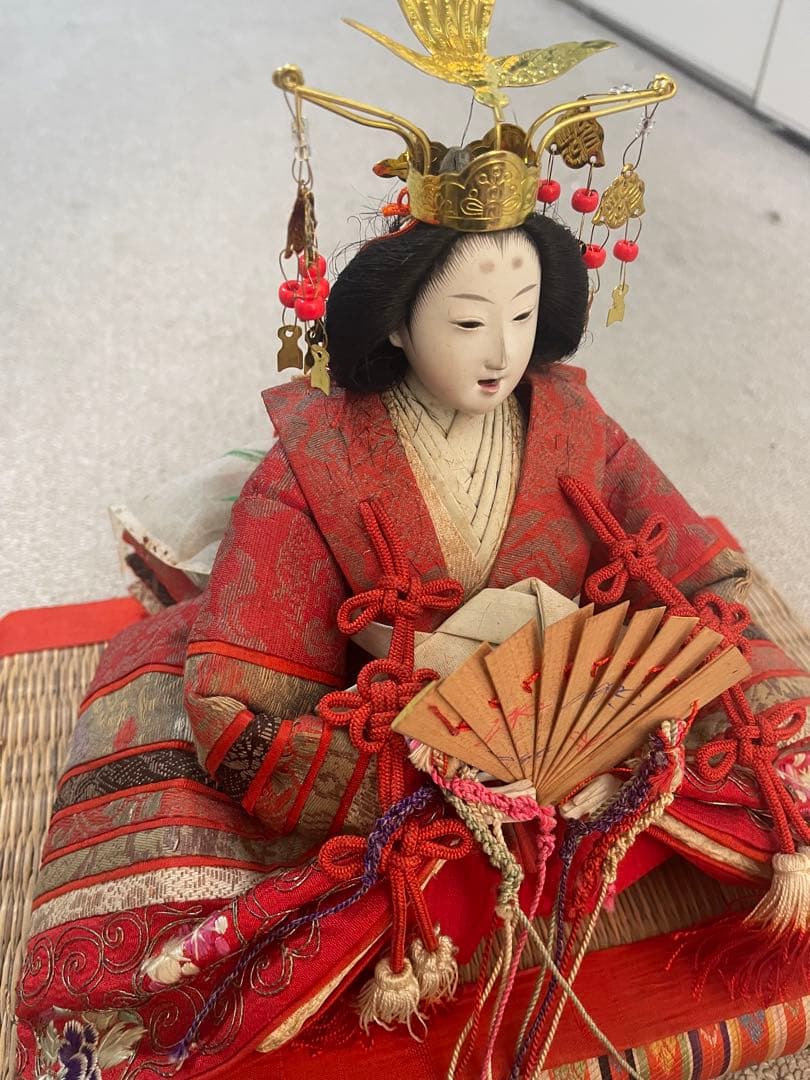 京都丸平　大木平蔵の優美な雛人形　明治時代