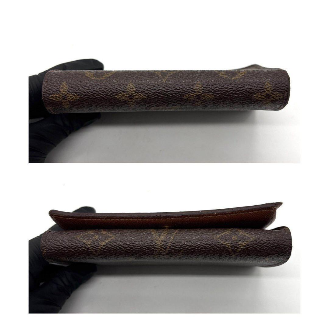 ★*★様 ルイヴィトン　二つ折り財布 モノグラム ポルトモネビエ トレゾール ブ