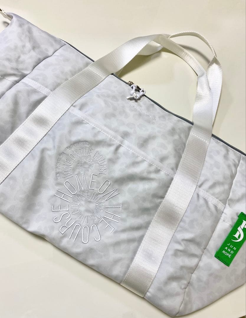 JUN&ROPEジュンアンドロペ　アニマルプリント ボストンバック