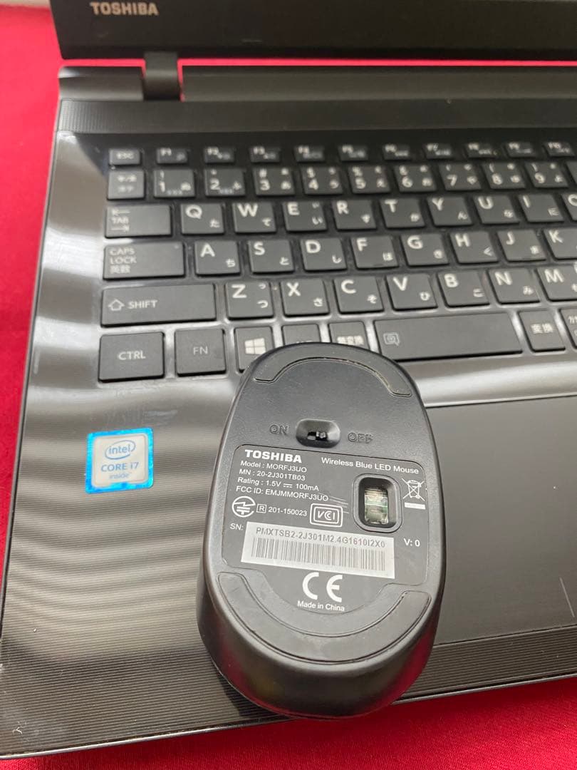 【dynabook 】Toshiba PT75VBS-BJB3 ノートPCマウス