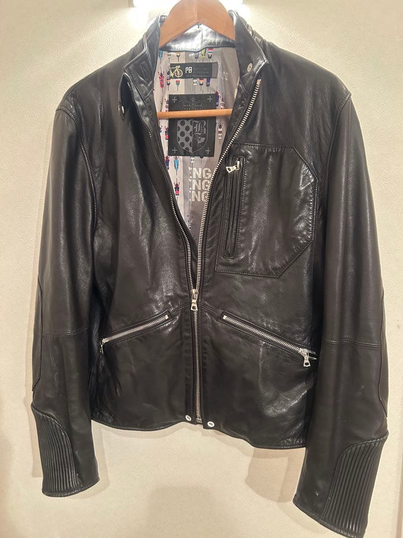 PB Black Label ブラックレザージャケット