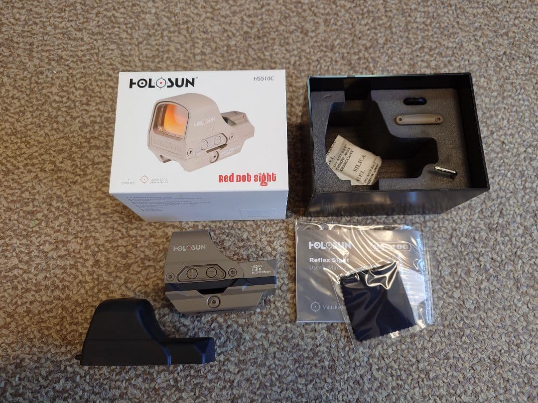 HOLOSUN HS510C レッドドットサイト FDE