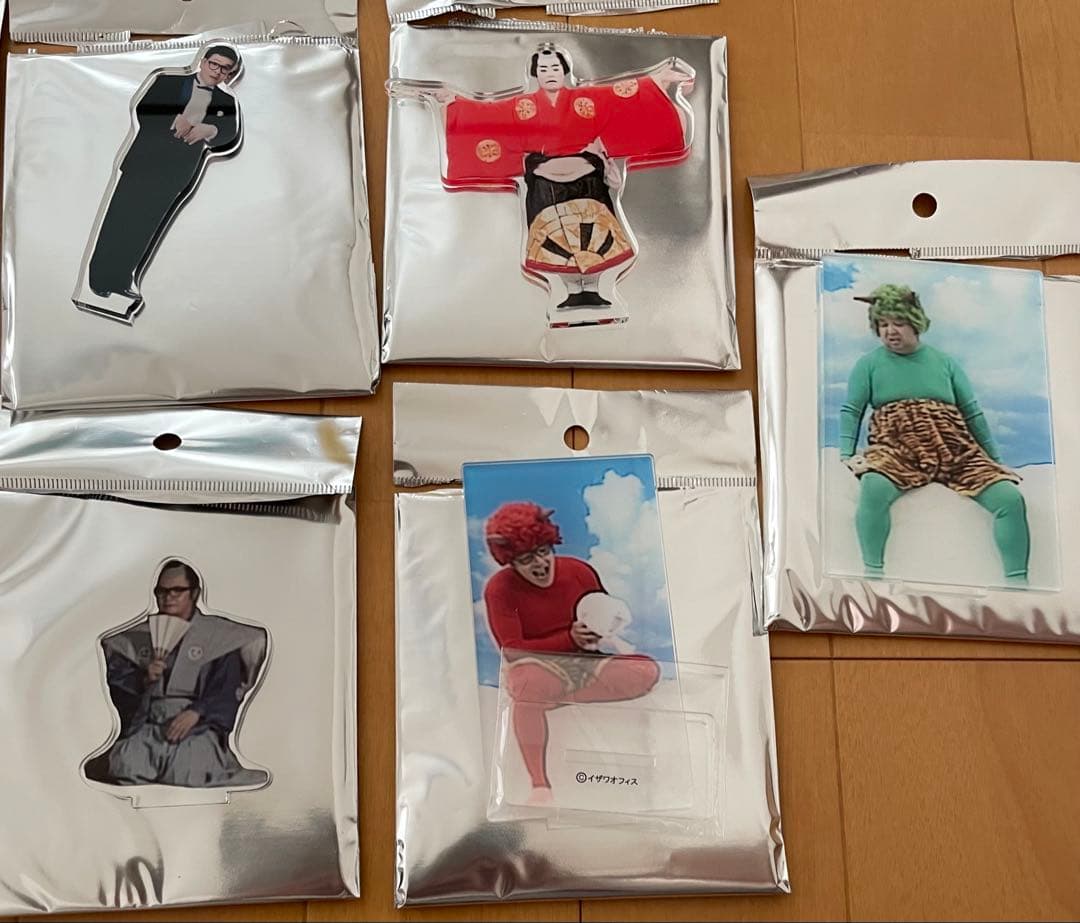 ザ・ドリフターズ展 実写版 アクリルスタンド 9種セット