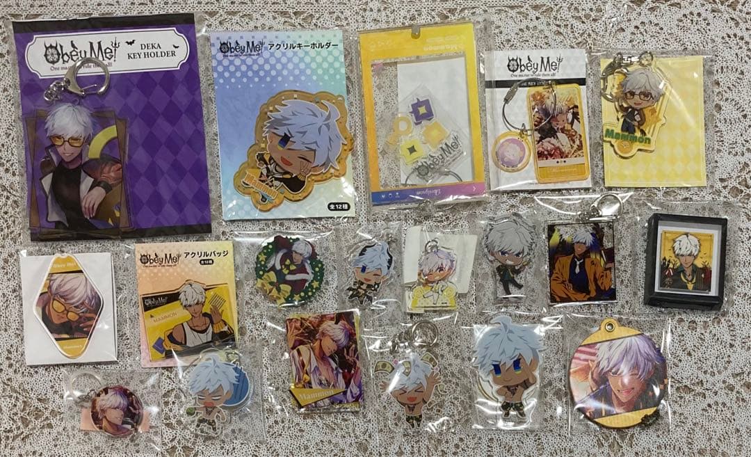 Obey Me!マモン グッズ261点まとめ売り
