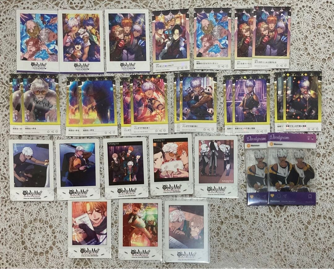 Obey Me!マモン グッズ261点まとめ売り