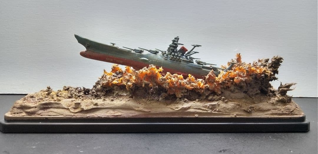 バンダイ.メカコレ.宇宙戦艦ヤマト2199ジオラマ完成品