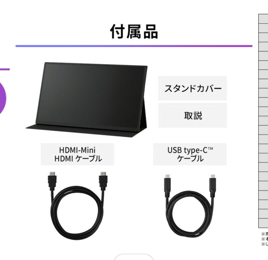 R7年アイリスオーヤマ ポータブルモニター DP-EF184S-B 18.5型
