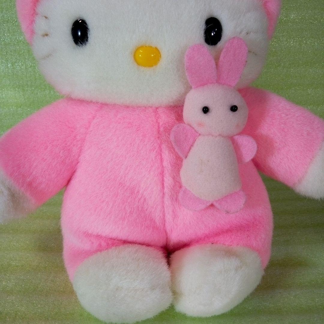 ハローキティ　うさぎ着ぐるみぬいぐるみ　SANRIO SMILES　レア　希少