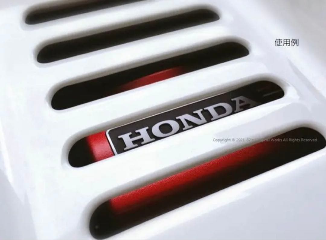 3倍赤いエンジンカバー【shogo.155出品】