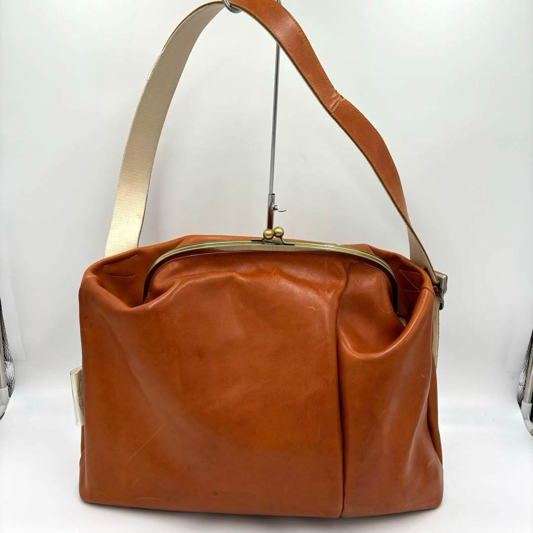 【ayat】macro mauro GANMA がま口 ショルダーバッグ