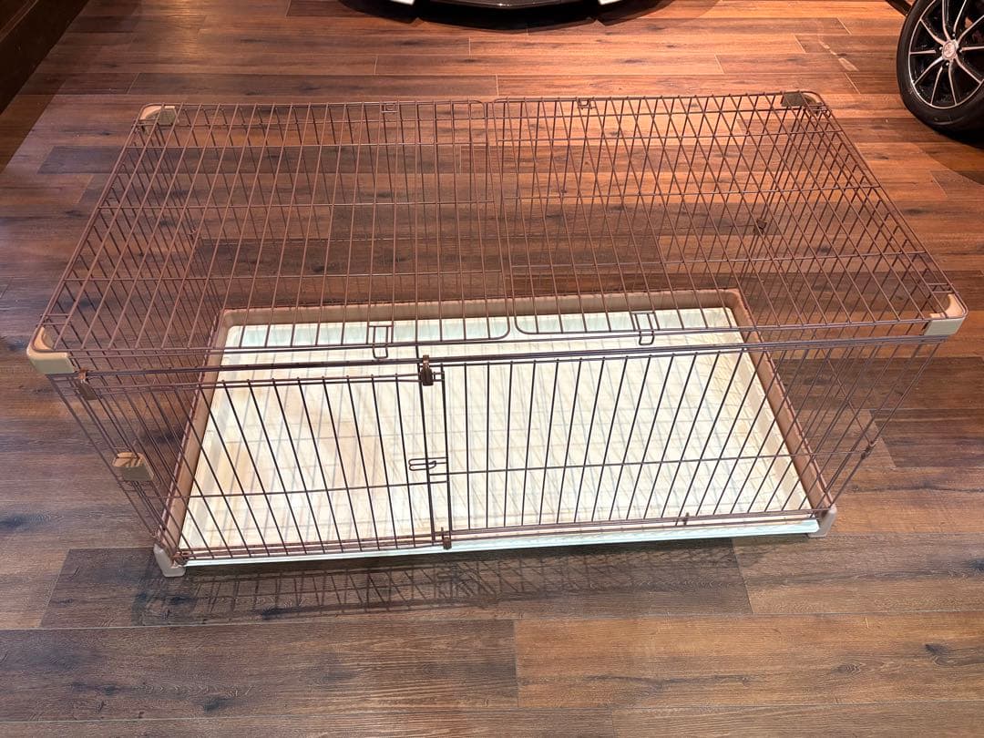 屋根付きペット用サークル