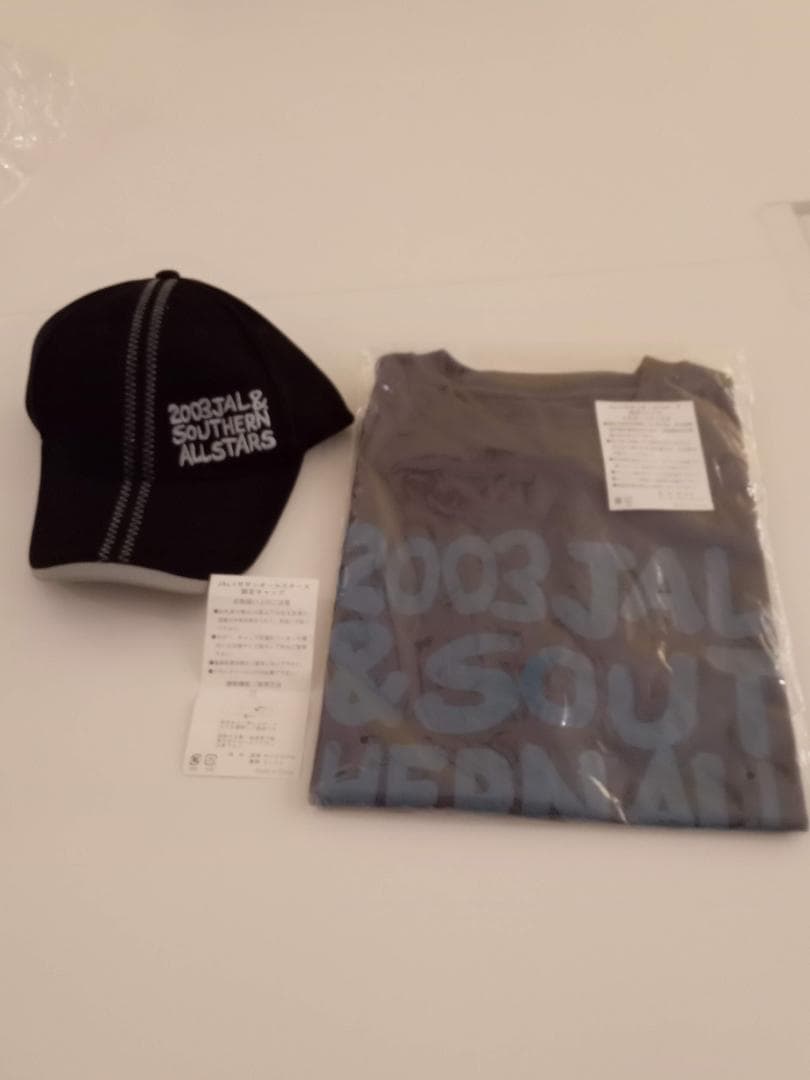 激レア！新品！非売品！サザン × JAL コラボTシャツ＆キャップ！