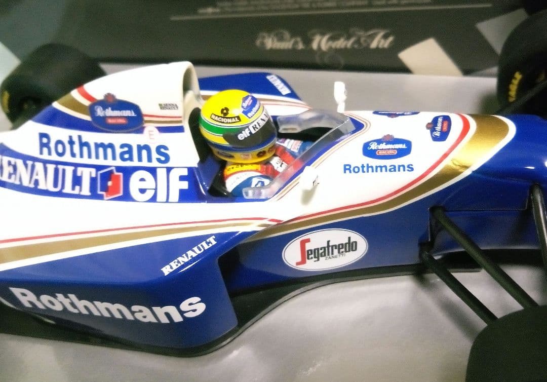 ミニチャンプス 1/18 F1 ウィリアムズ FW16 A.セナ リペイント
