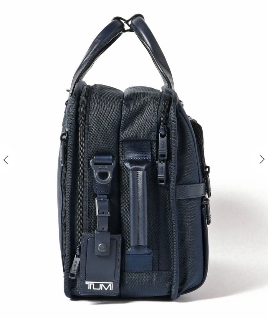 【美品】TUMI for SHIPS ALPHA3 3WAYブリーフ　ネイビー