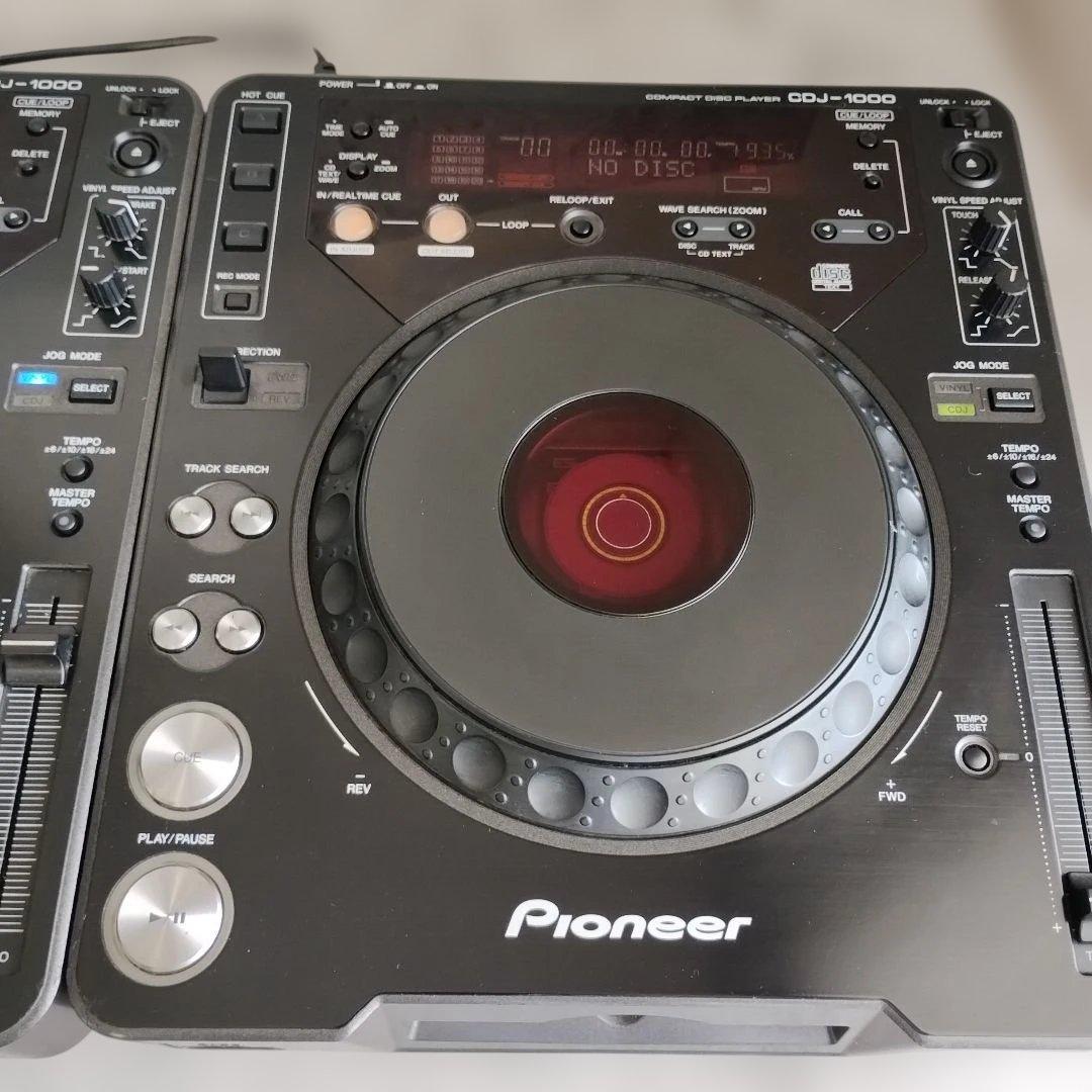 Pioneer CDJ-1000 2台セット 動作確認済み