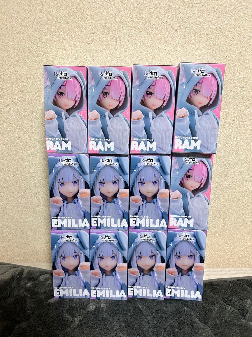 【新品未開封】リゼロ Yumemirize ～もふもふパック～　計12個セット