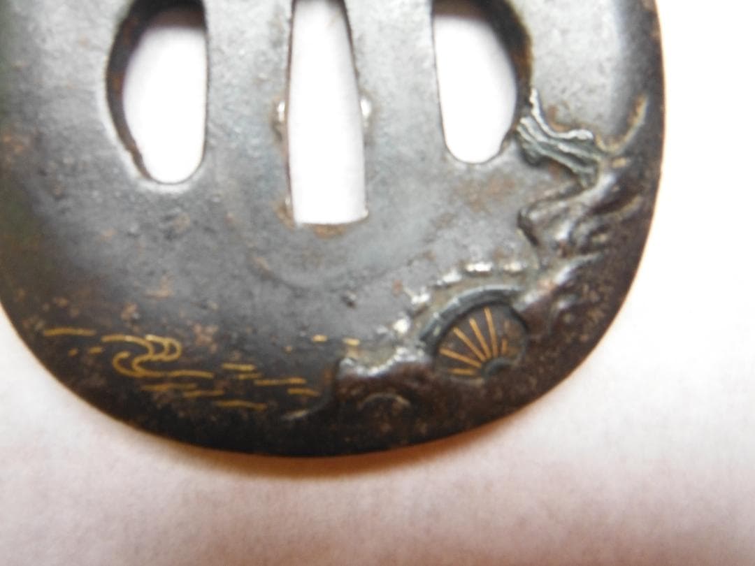 「そよ風」・刀装具・鍔　・江戸時代