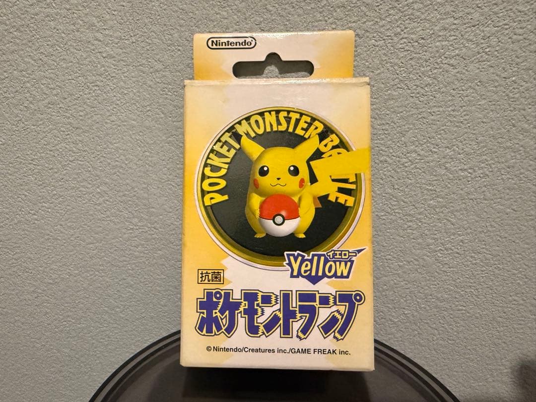 シ*。様 ポケットモンスター トランプ イエロー 1996年製