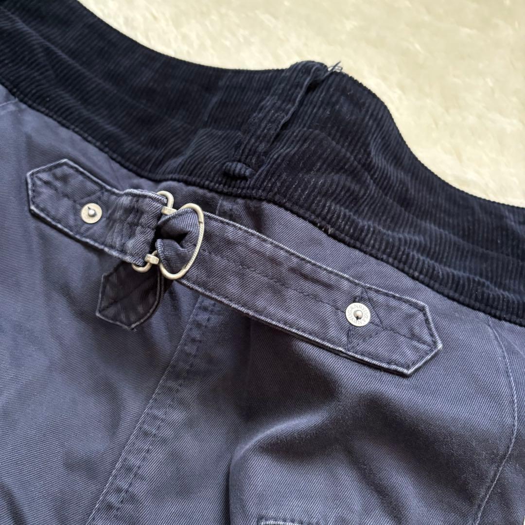 GANRYU サルエルパンツ COMME des GARCONS デニム異素材