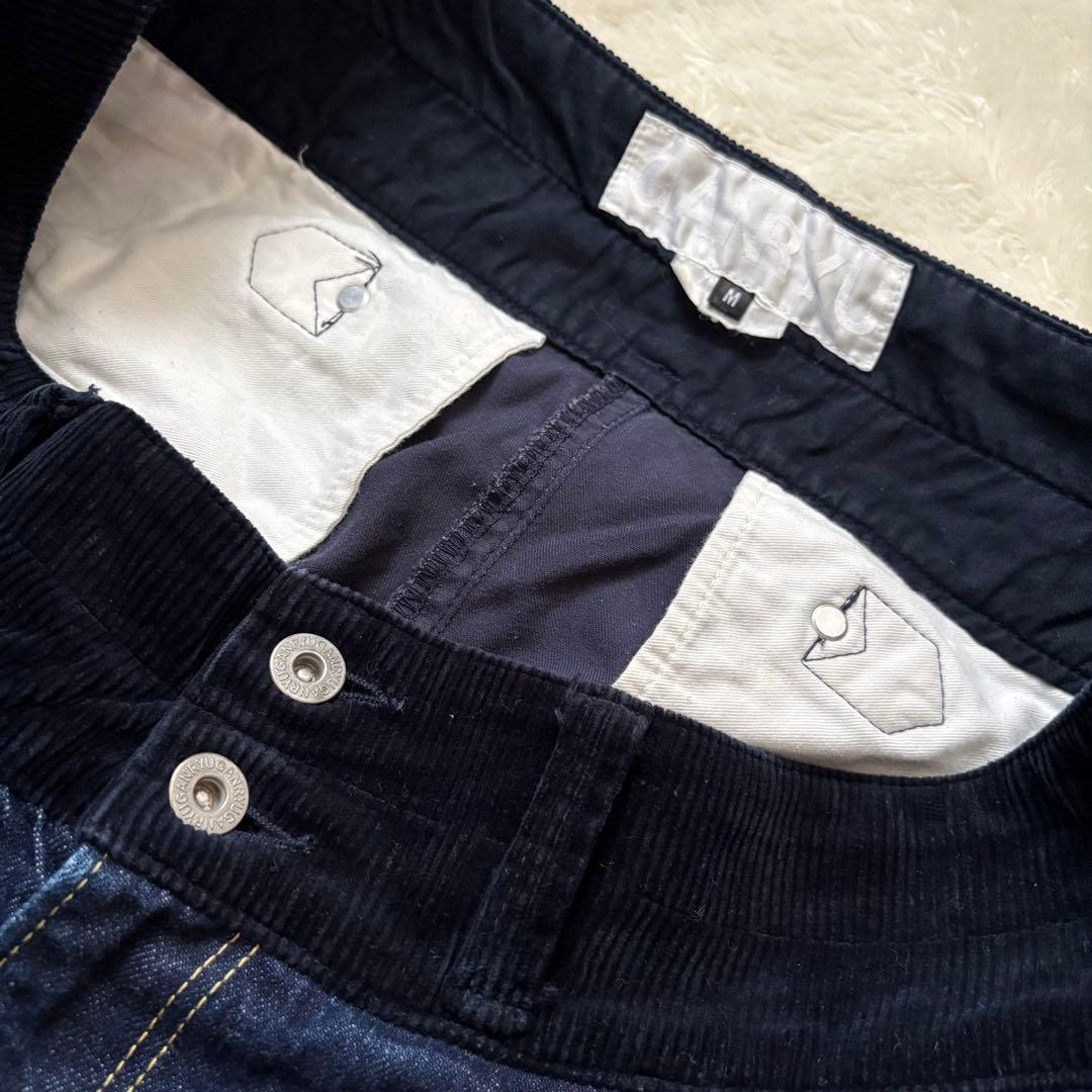 GANRYU サルエルパンツ COMME des GARCONS デニム異素材