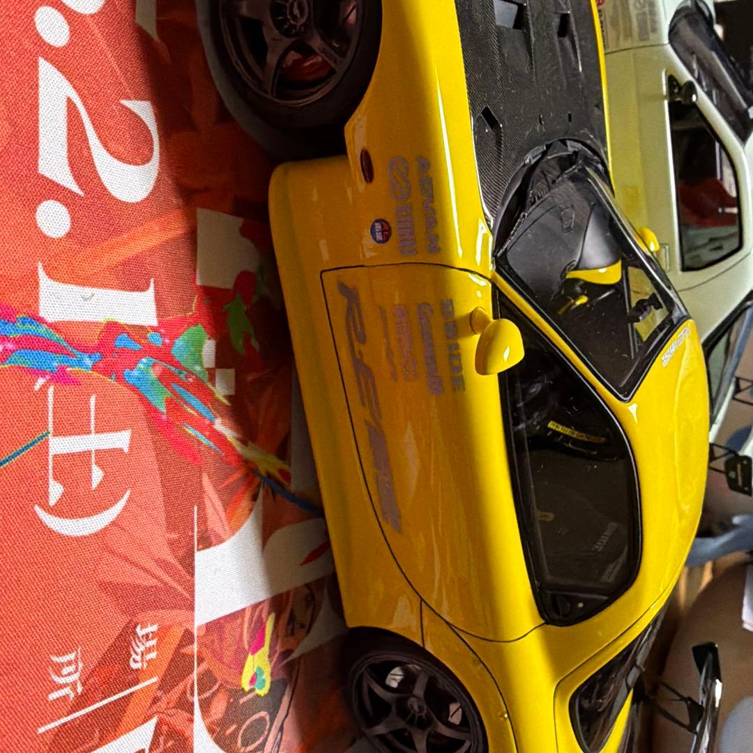 イグニッションモデル　1/18 RE雨宮RX-7セット