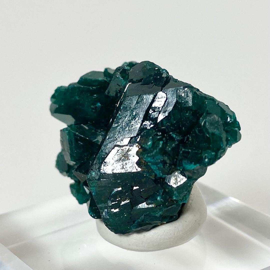 ダイオプテーズ　翠銅鉱　鉱物標本　原石　天然石　ストーン　コンゴ