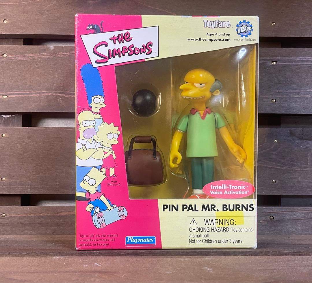 The Simpsons Pin Pal Mr. Burns88→84