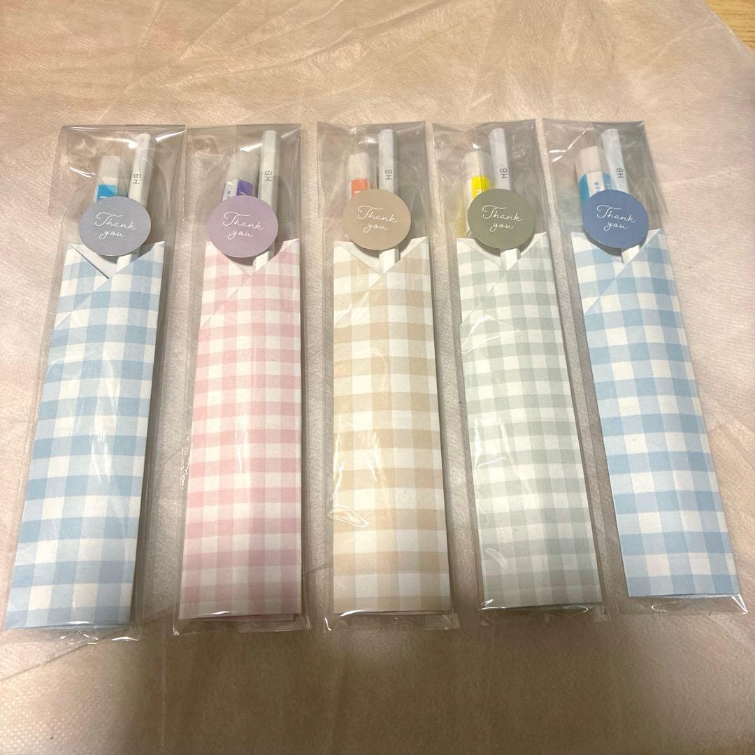 鉛筆49えんぴつプチギフト10個　ばら撒き　退職　お礼　引越　卒業　入学　文具