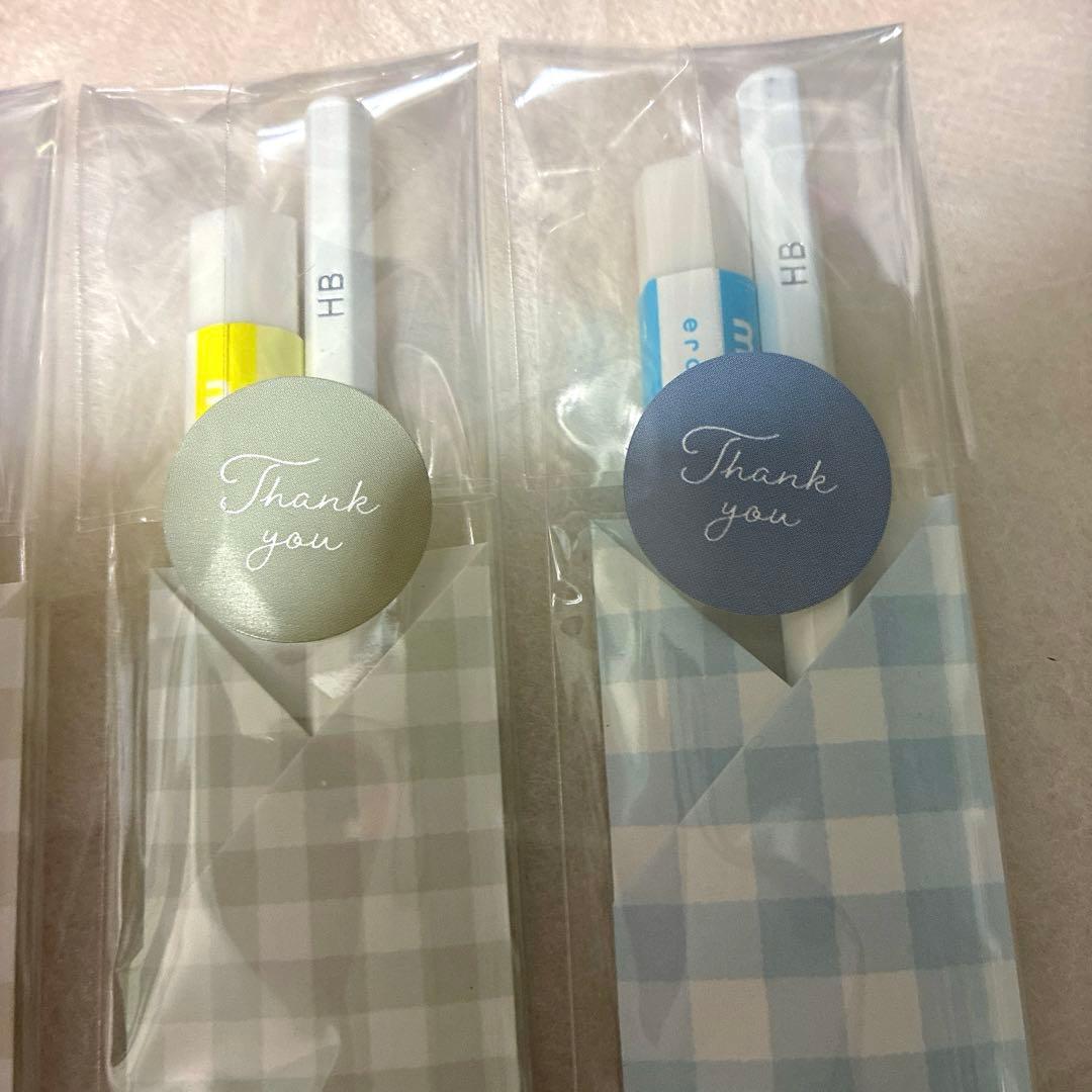 鉛筆49えんぴつプチギフト10個　ばら撒き　退職　お礼　引越　卒業　入学　文具